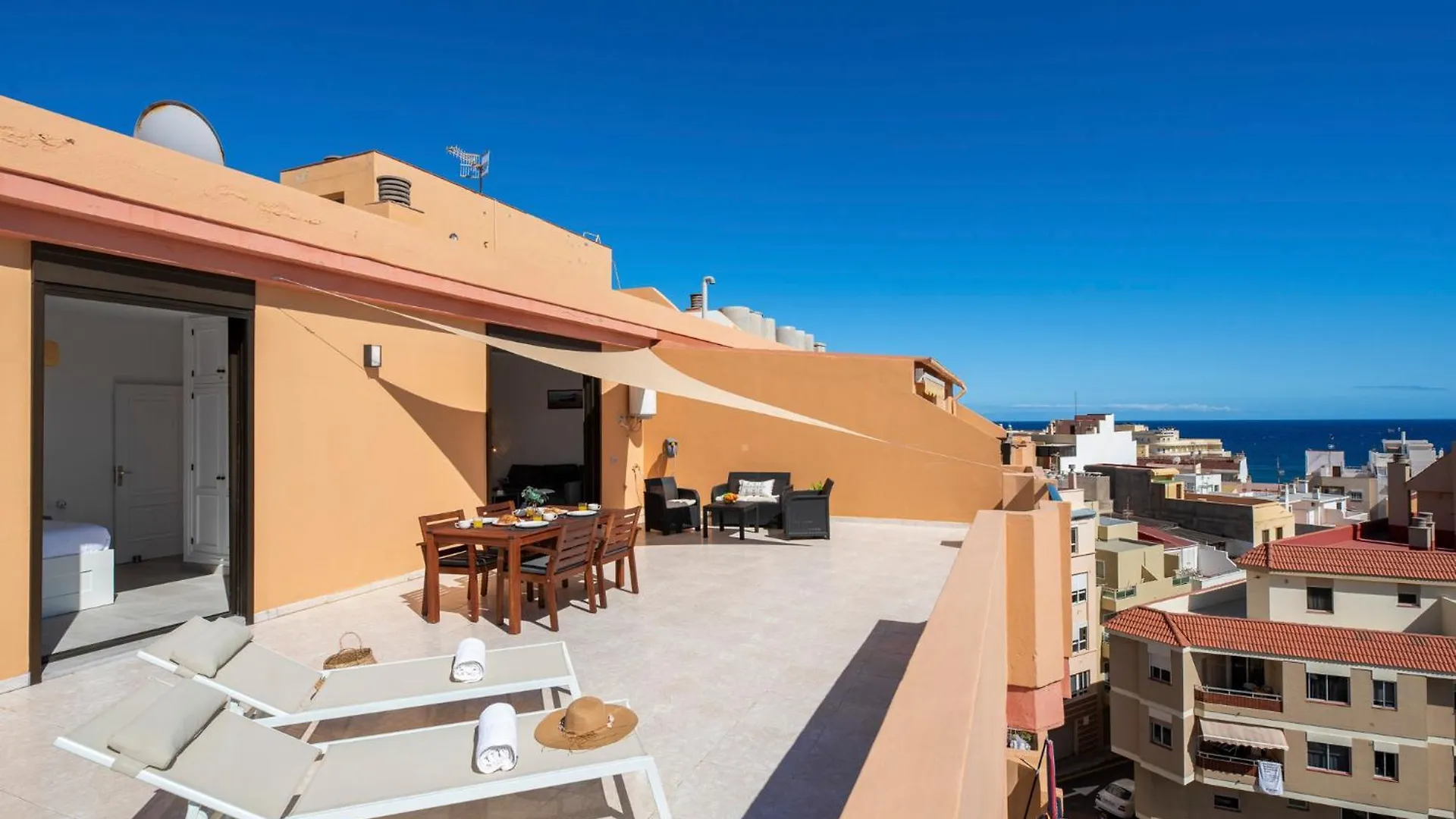 Medano4You Alex Sunset Lounge Penthouse El Medano  0*, El Medano (Tenerife)