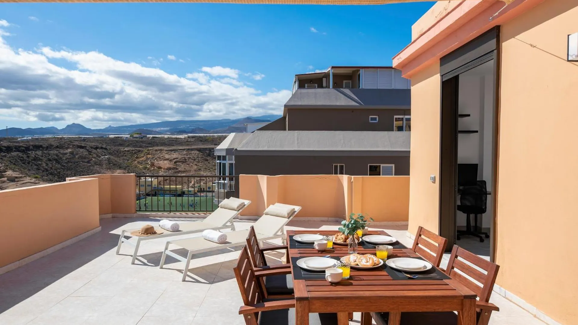 Medano4You Alex Sunset Lounge Penthouse El Medano  Spain